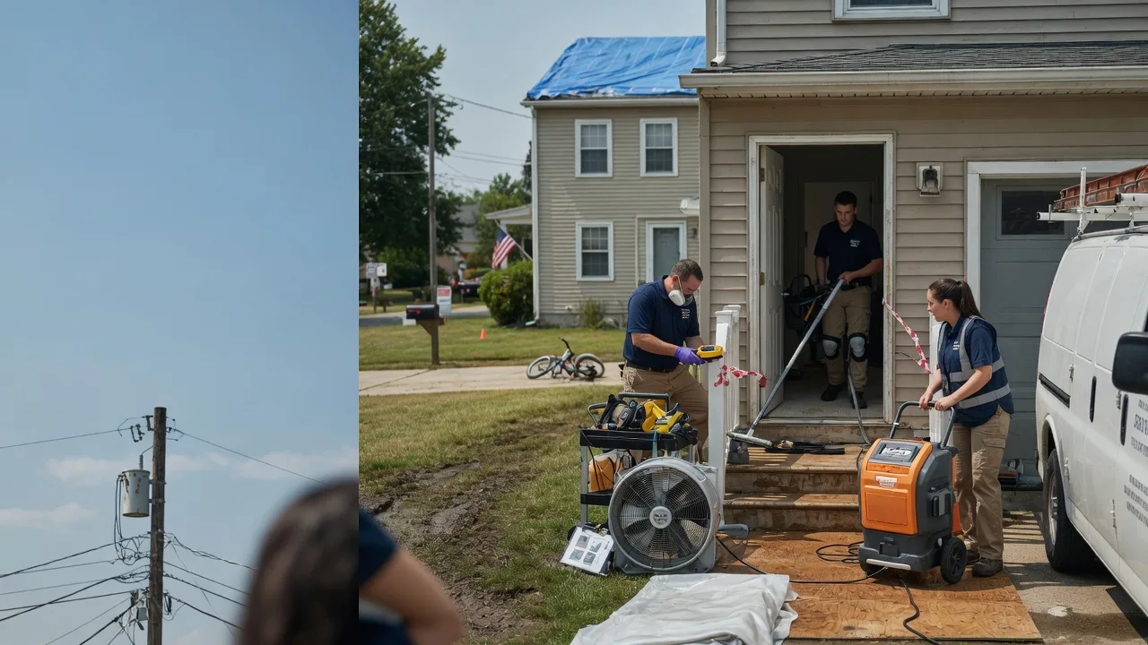 Water Damage Repair in Delphia, KY near me